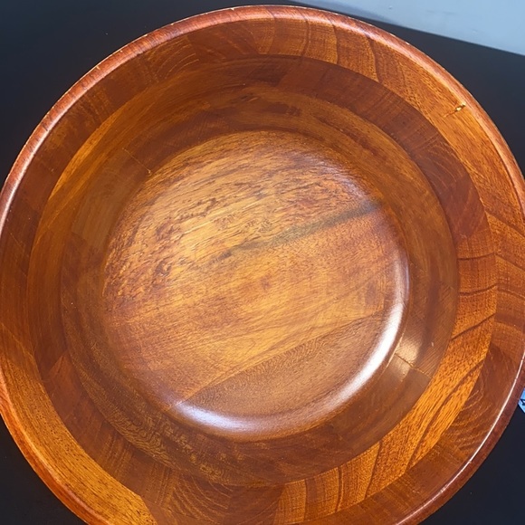 Vermillion Kitchen Vintage Walnut Salad Bowl Set Poshmark